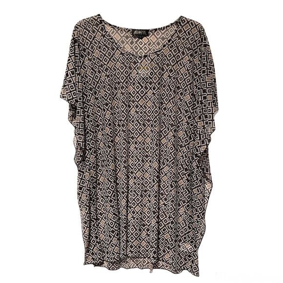 Athena Gold Coast Geo Tunic Cover-Up - Picture 2 of 8